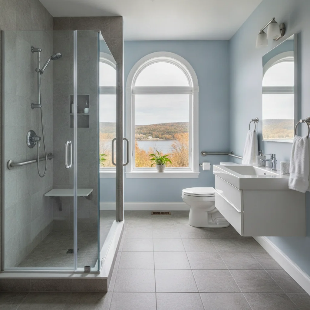 Accessible Bathroom in Hyde Park, NY | Baths by Schnorr